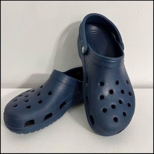 Crocs Mules Mens Size 11 Blue